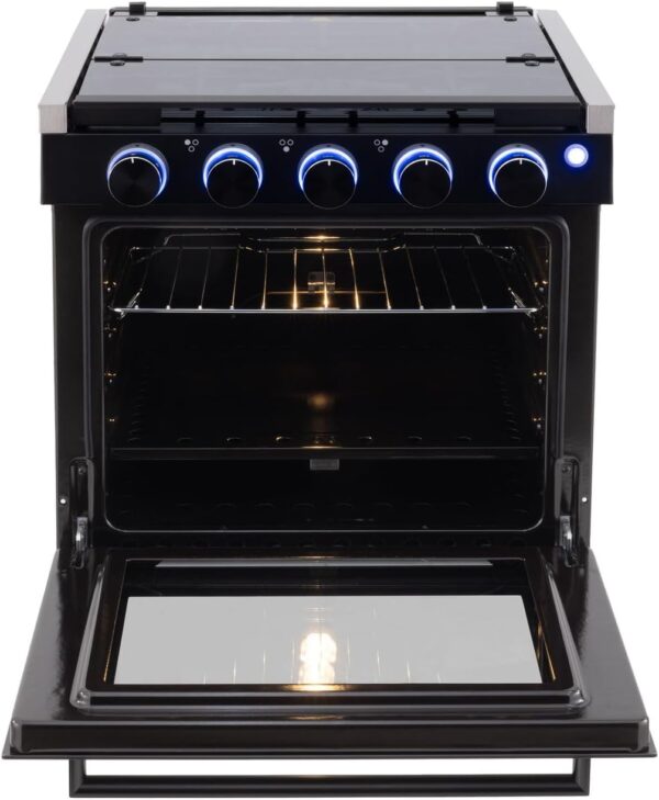 RecPro RV Stove Black Finish - Image 5