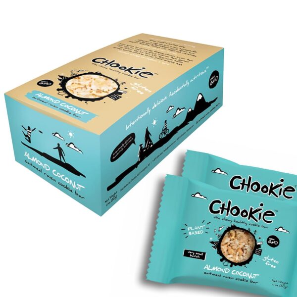 Chookie Cookie Bars, Almond Coconut Pineapple Variety - Image 2