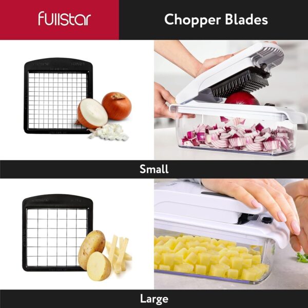 Fullstar Vegetable Chopper - Food Chopper - Onion Chopper - Vegetable Slicer & Spiralizer - Image 5