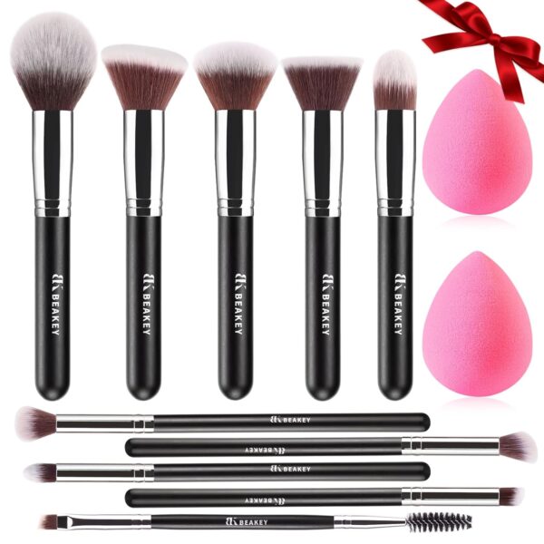 BEAKEY Makeup Brushes Set,