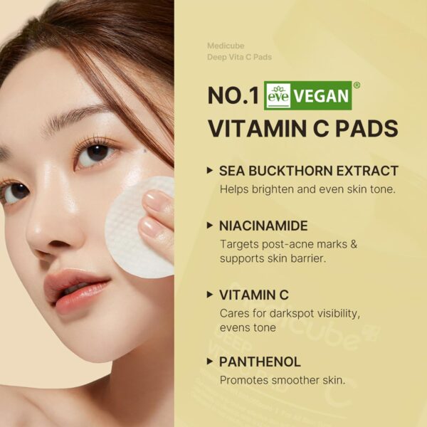 Medicube Deep Vita C Facial Pads - Image 2