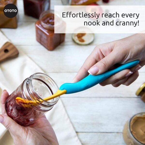 OTOTO Splatypus Jar Spatula for Scooping and Scraping - Unique Fun Cooking Kitchen Gadgets for Foodies - - Image 4