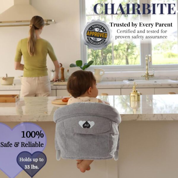 Portable Baby High Chair - Fast-Lock Clip-On Travel High Chair for Babies & Toddlers, - Image 2