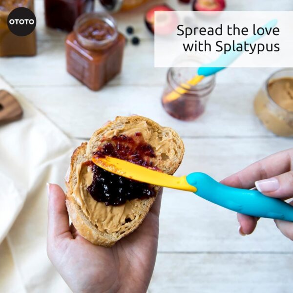 OTOTO Splatypus Jar Spatula for Scooping and Scraping - Unique Fun Cooking Kitchen Gadgets for Foodies - - Image 5