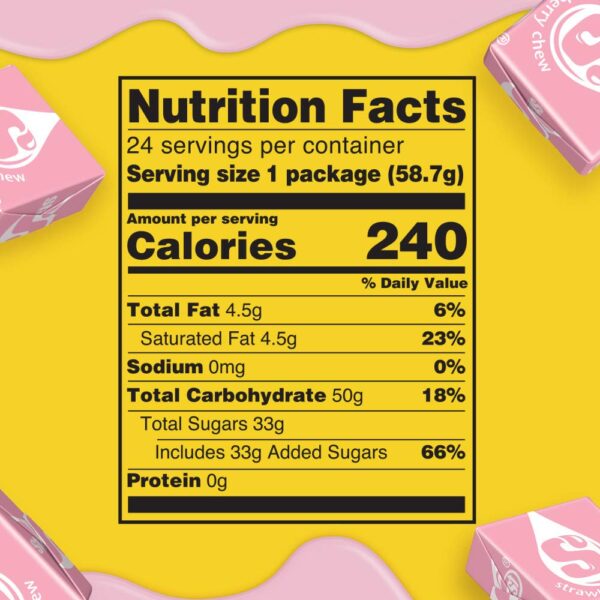 STARBURST All Pink Fruit Chews Candy Bulk Pack - Image 2