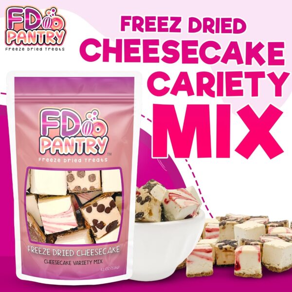 Valentine's Day Candy - Freeze-Dried Cheesecake Snacks