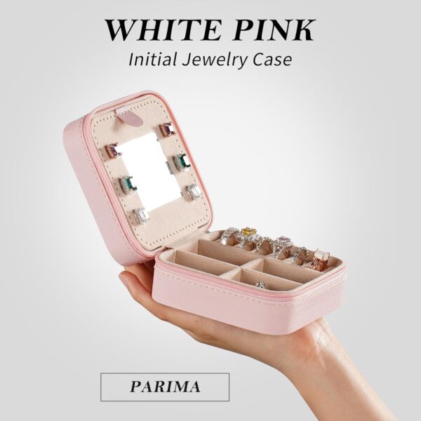 Parima Teen Girl Gifts Trendy Stuff - Travel Jewelry Boxes for Girls, Necklace Earring Organizer for Girls, 4-16 Year Old Birthday Gifts for Teen Girls, Christmas Gifts for Girls 2025 - Image 3